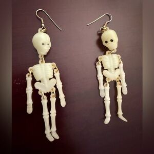 Skeleton Dangle Earrings